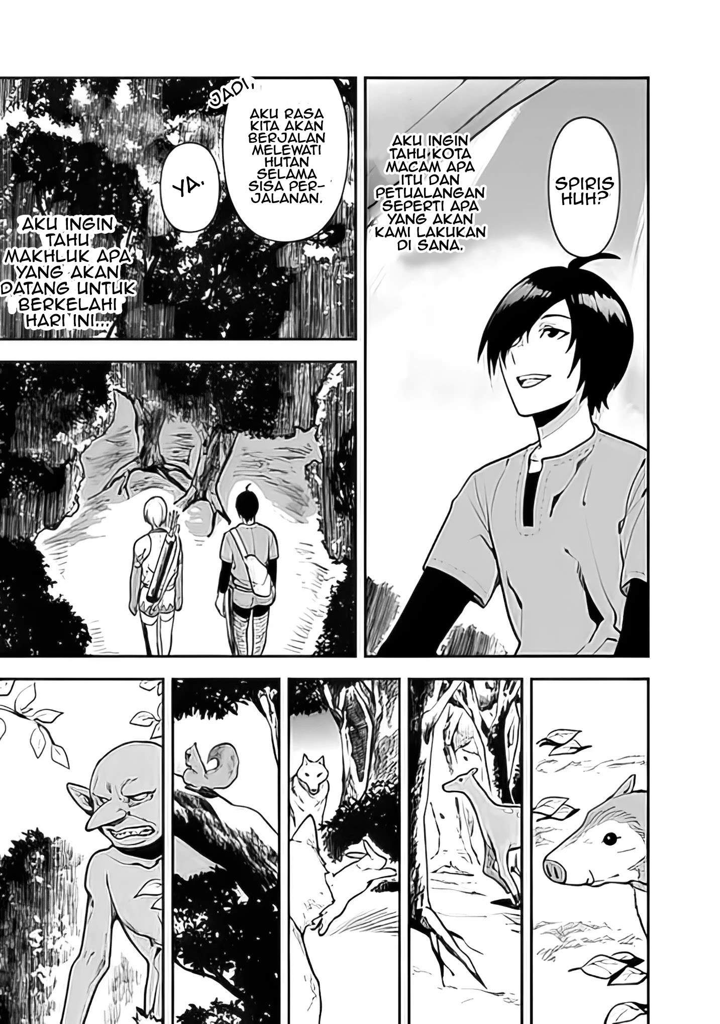 Isekai ni Kita Boku wa Kiyoubinbou de Subayasa Dayori na Tabi wo Suru Chapter 13 - halaman 7