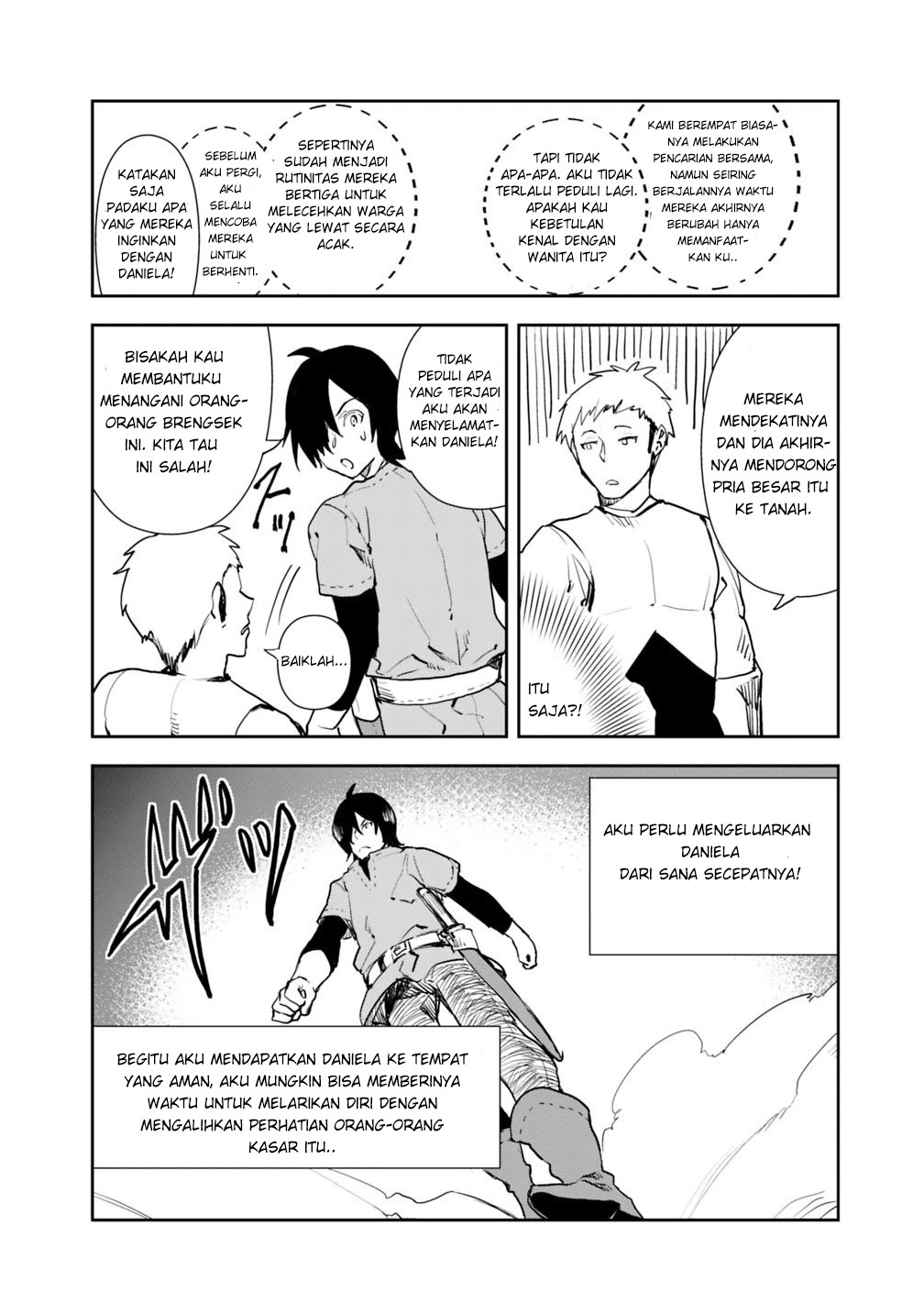 Isekai ni Kita Boku wa Kiyoubinbou de Subayasa Dayori na Tabi wo Suru Chapter 2.2 - halaman 4