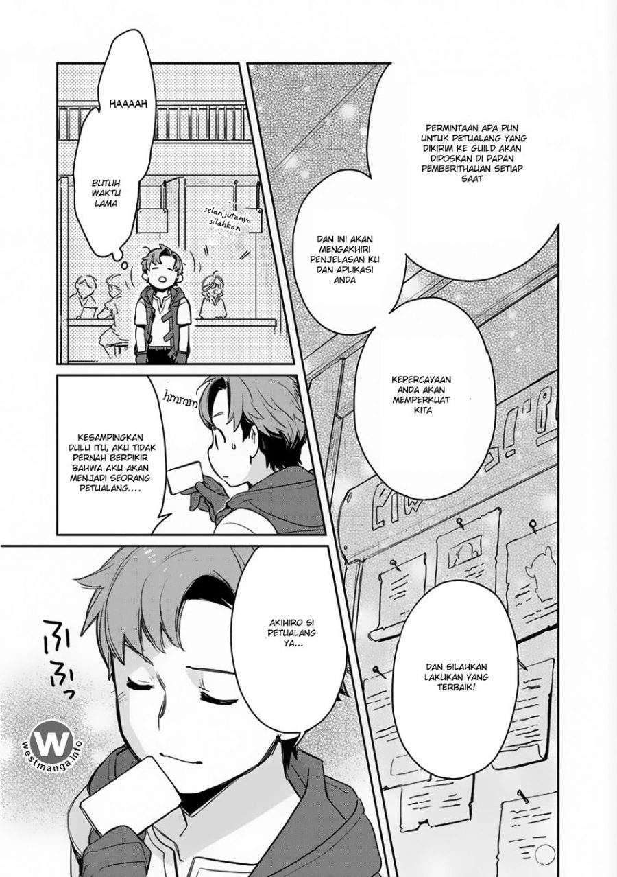 Isekai ni Kita Mitai dakedo Dou Sureba Ii no Darou Chapter 3 - halaman 18