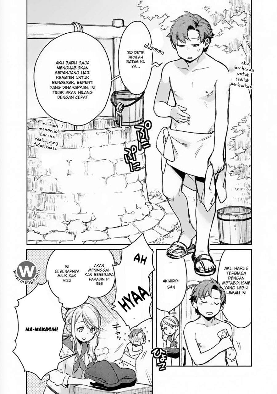 Isekai ni Kita Mitai dakedo Dou Sureba Ii no Darou Chapter 3 - halaman 4