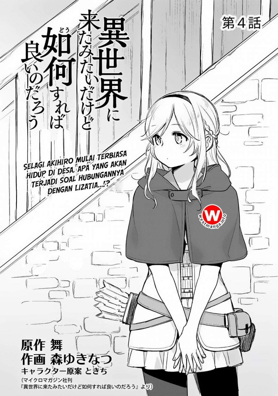 Isekai ni Kita Mitai dakedo Dou Sureba Ii no Darou Chapter 4 - halaman 6