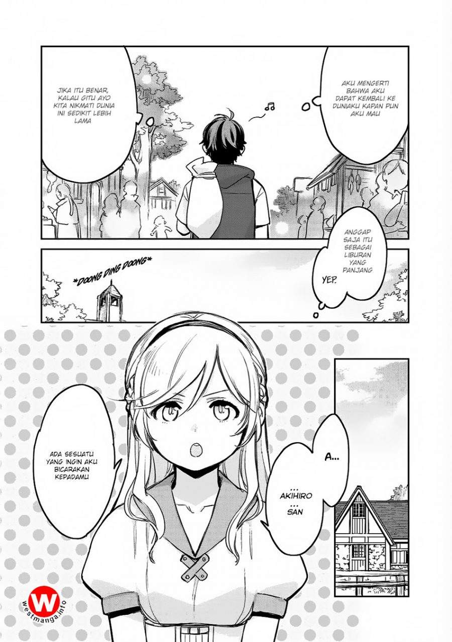 Isekai ni Kita Mitai dakedo Dou Sureba Ii no Darou Chapter 5 - halaman 9
