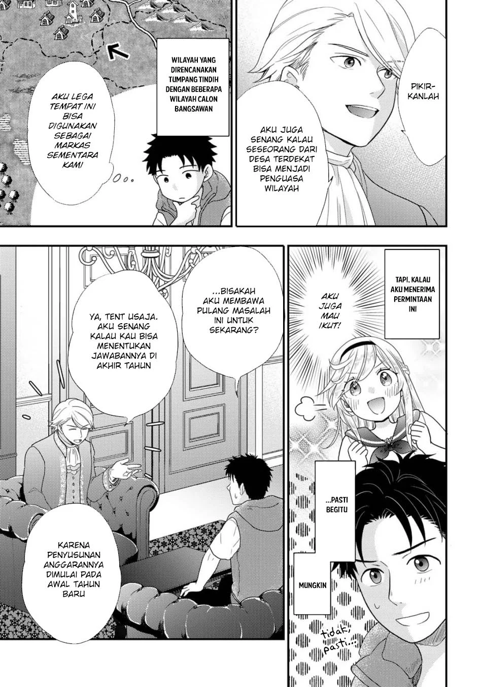 Isekai ni Kita Mitai dakedo Ikaga sureba Yoi no Darou Chapter 25 - halaman 17