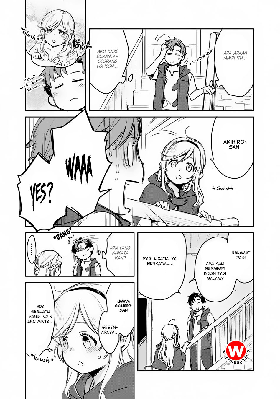 Isekai ni Kita Mitai dakedo Ikaga sureba Yoi no Darou Chapter 4 - halaman 7