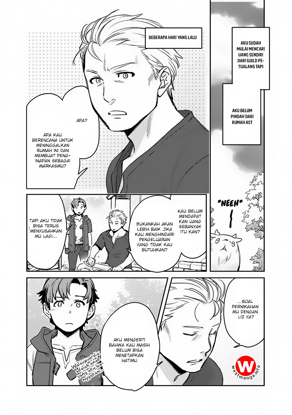 Isekai ni Kita Mitai dakedo Ikaga sureba Yoi no Darou Chapter 4 - halaman 9