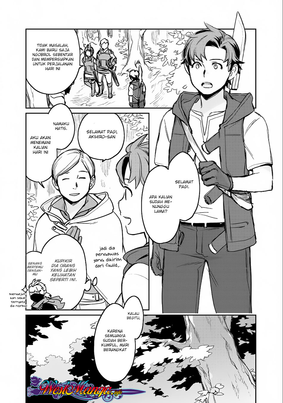 Isekai ni Kita Mitai dakedo Ikaga sureba Yoi no Darou Chapter 7 - halaman 9