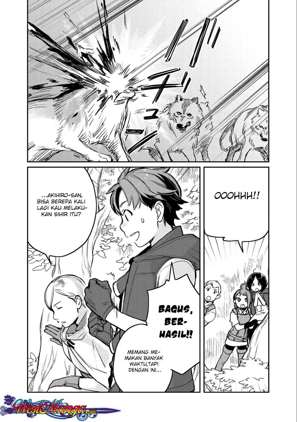 Isekai ni Kita Mitai dakedo Ikaga sureba Yoi no Darou Chapter 8 - halaman 9