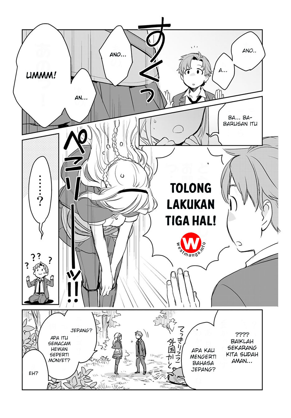 Isekai ni Kita Mitai dakedo Ikan Sureba Yoi no Darou Chapter 1 - halaman 34
