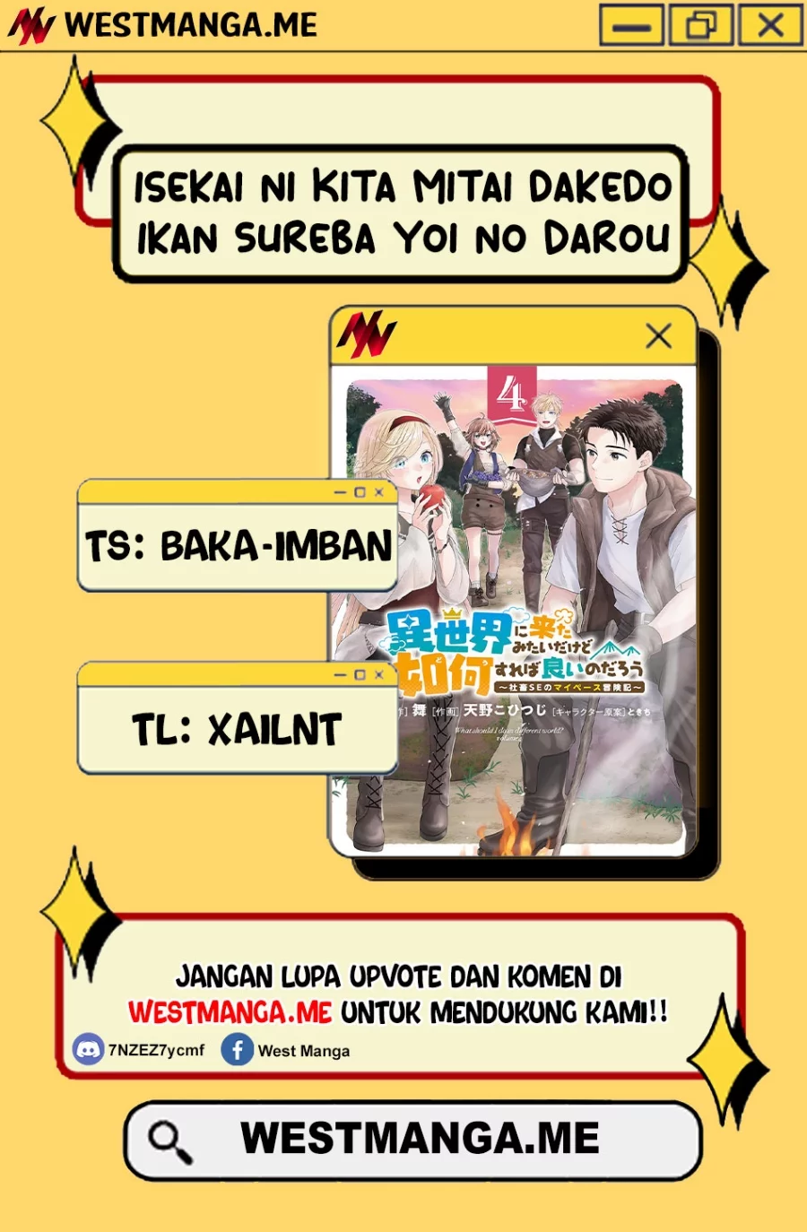 Isekai ni Kita Mitai dakedo Ikan Sureba Yoi no Darou Chapter 20 - halaman 3