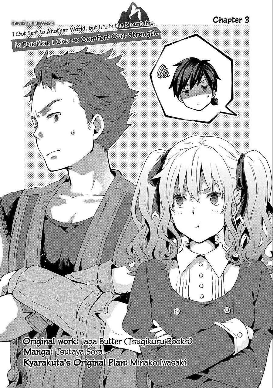 Isekai Ni Teni Shitara Yama No Naka Datta. Handou De Tsuyo Sayor Chapter 3 - halaman 2