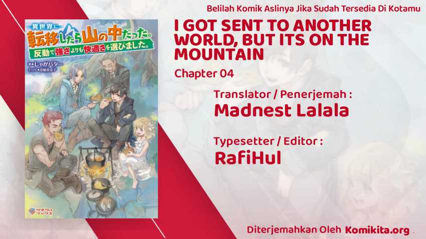 Isekai Ni Teni Shitara Yama No Naka Datta. Handou De Tsuyo Sayor Chapter 4 - halaman 3