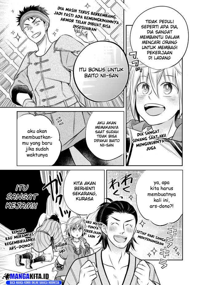 Isekai no Binbou Nouka ni Tensei Shitanode, Renga o Tsukutte Shiro o Tateru Koto ni Shimashita Chapter 10.1 - halaman 6