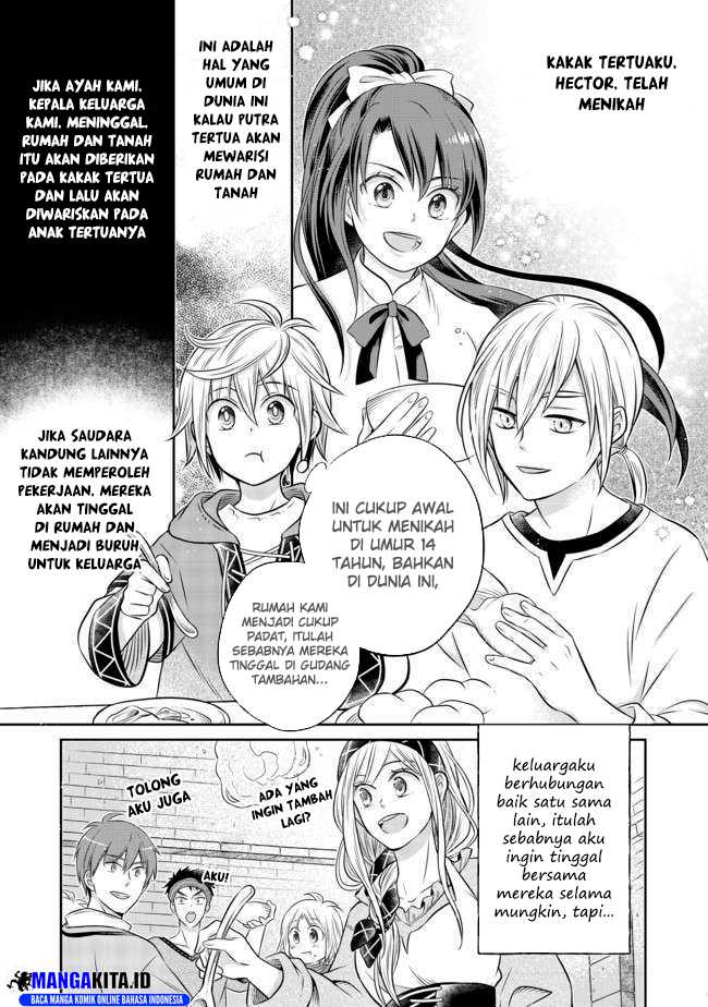 Isekai no Binbou Nouka ni Tensei Shitanode, Renga o Tsukutte Shiro o Tateru Koto ni Shimashita Chapter 10.2 - halaman 5
