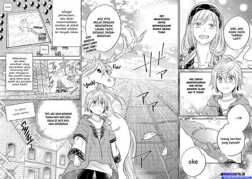Isekai no Binbou Nouka ni Tensei Shitanode, Renga o Tsukutte Shiro o Tateru Koto ni Shimashita Chapter 10.2 - halaman 6