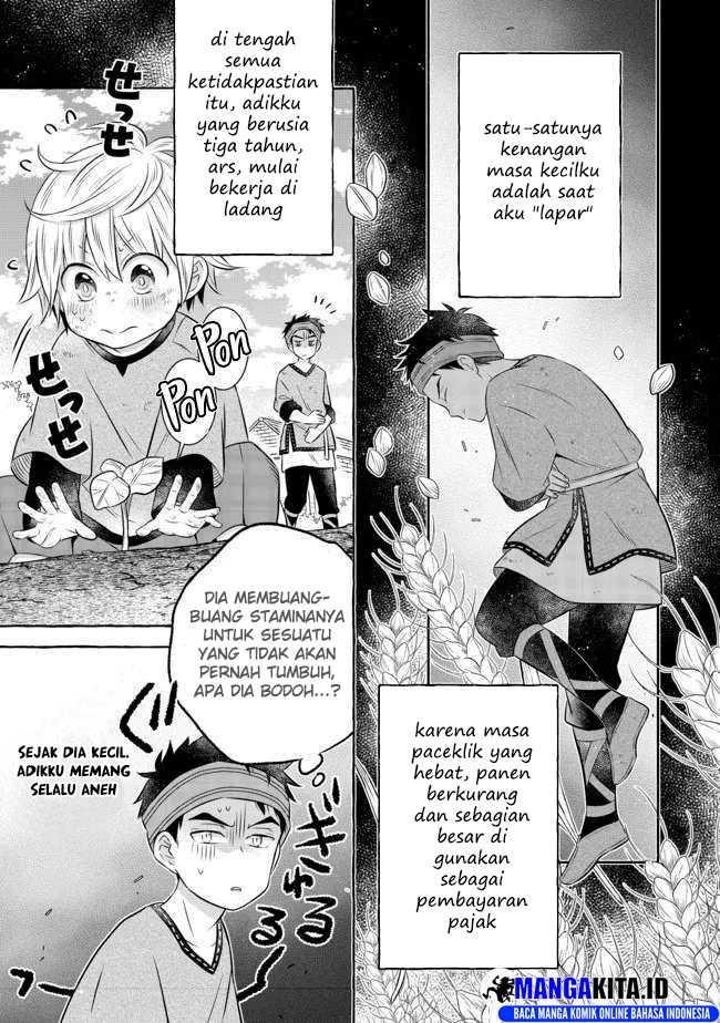 Isekai no Binbou Nouka ni Tensei Shitanode, Renga o Tsukutte Shiro o Tateru Koto ni Shimashita Chapter 12.1 - halaman 2