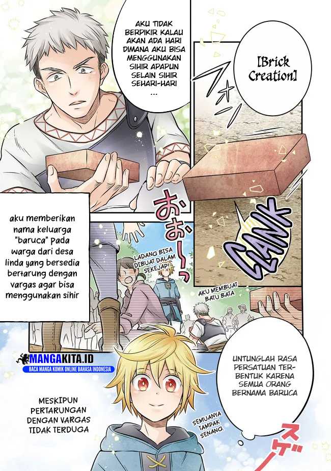 Isekai no Binbou Nouka ni Tensei Shitanode, Renga o Tsukutte Shiro o Tateru Koto ni Shimashita Chapter 13.1 - halaman 2