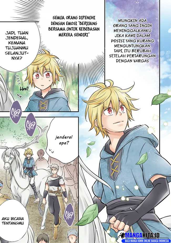 Isekai no Binbou Nouka ni Tensei Shitanode, Renga o Tsukutte Shiro o Tateru Koto ni Shimashita Chapter 13.1 - halaman 4