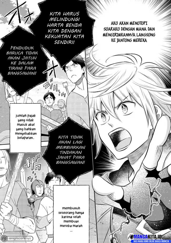 Isekai no Binbou Nouka ni Tensei Shitanode, Renga o Tsukutte Shiro o Tateru Koto ni Shimashita Chapter 13.2 - halaman 12