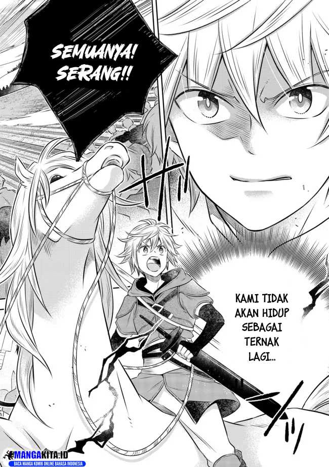 Isekai no Binbou Nouka ni Tensei Shitanode, Renga o Tsukutte Shiro o Tateru Koto ni Shimashita Chapter 13.2 - halaman 13