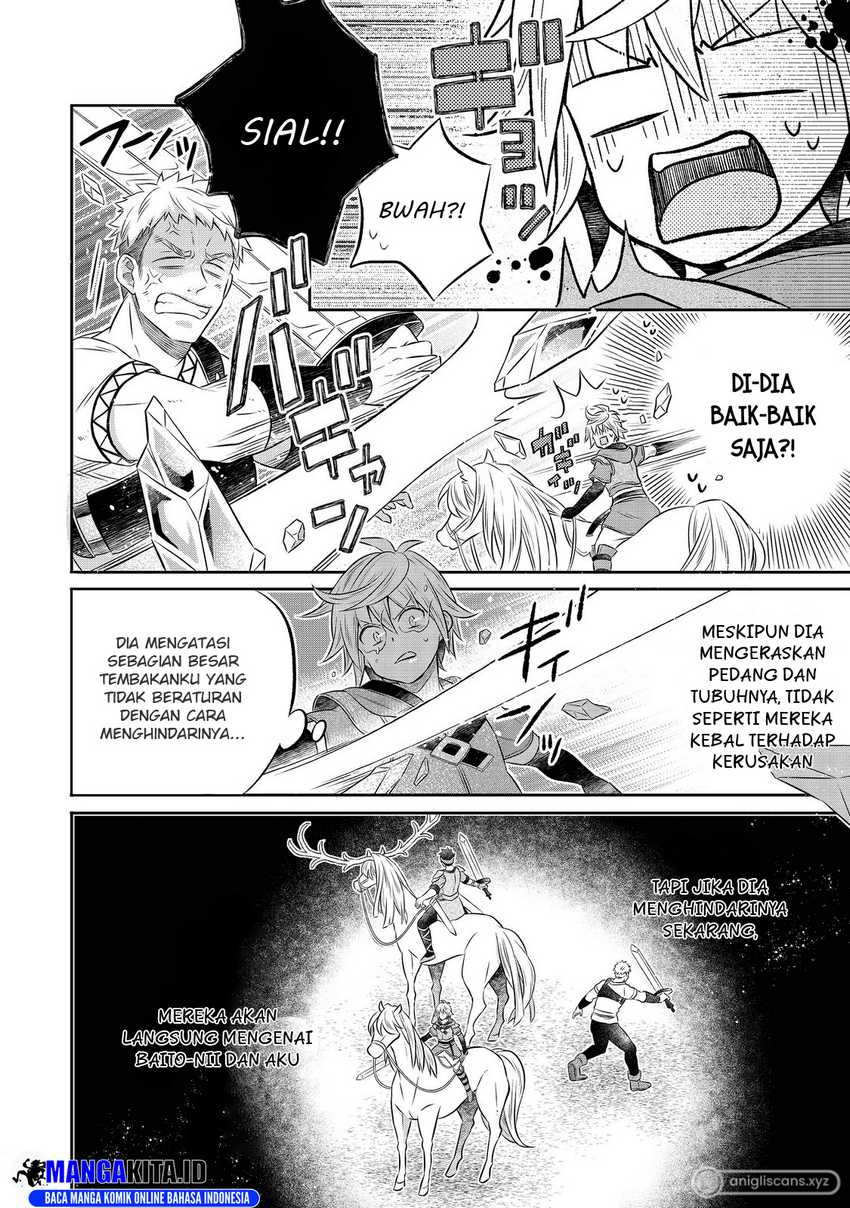 Isekai no Binbou Nouka ni Tensei Shitanode, Renga o Tsukutte Shiro o Tateru Koto ni Shimashita Chapter 14.1 - halaman 12