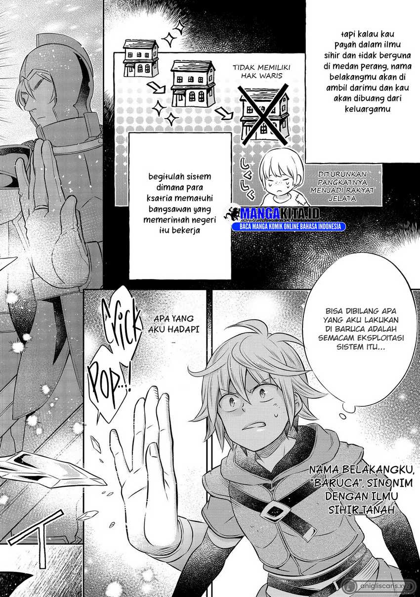 Isekai no Binbou Nouka ni Tensei Shitanode, Renga o Tsukutte Shiro o Tateru Koto ni Shimashita Chapter 14.1 - halaman 7