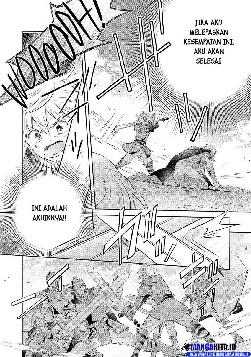 Isekai no Binbou Nouka ni Tensei Shitanode, Renga o Tsukutte Shiro o Tateru Koto ni Shimashita Chapter 14.2 - halaman 15