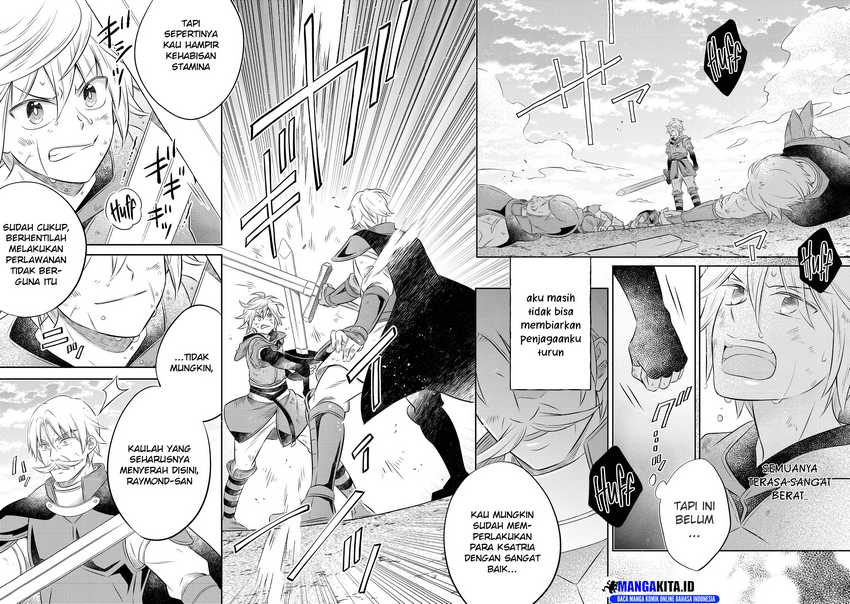 Isekai no Binbou Nouka ni Tensei Shitanode, Renga o Tsukutte Shiro o Tateru Koto ni Shimashita Chapter 14.2 - halaman 19