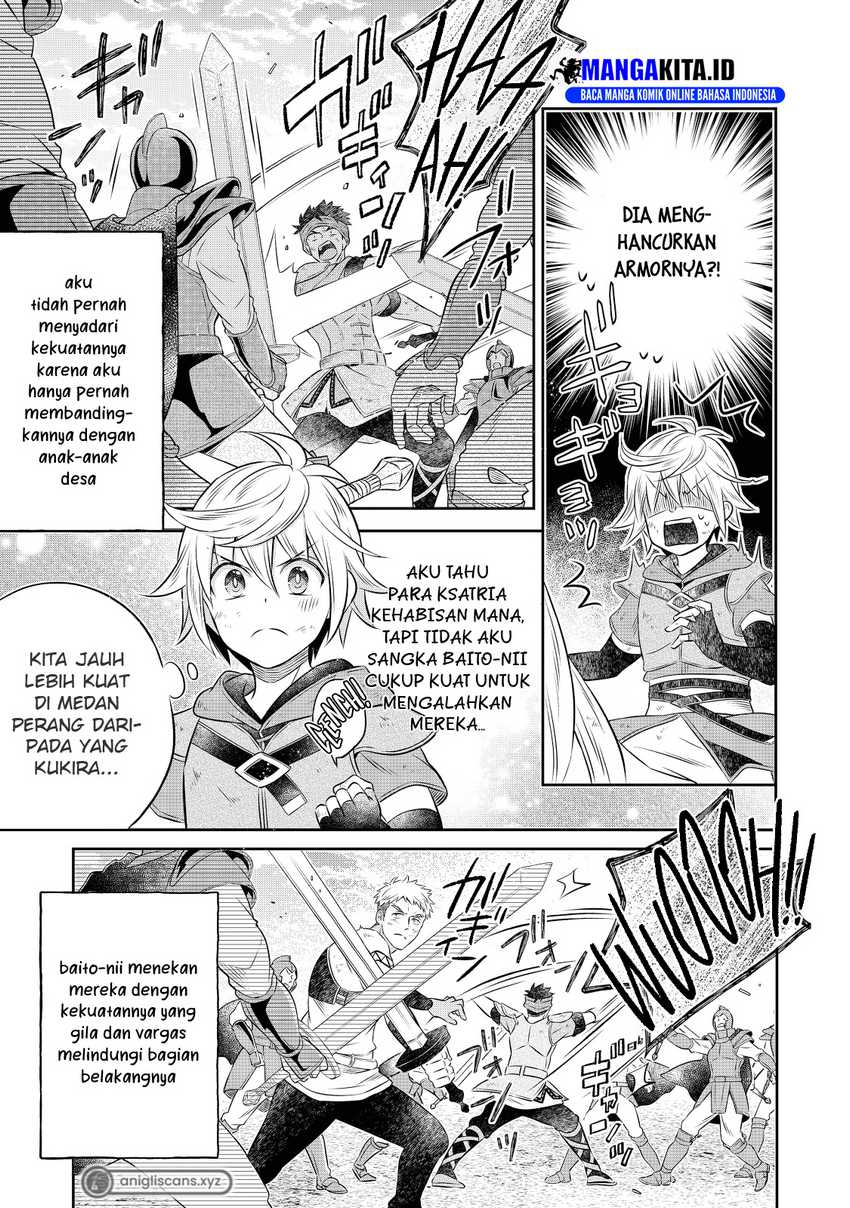 Isekai no Binbou Nouka ni Tensei Shitanode, Renga o Tsukutte Shiro o Tateru Koto ni Shimashita Chapter 14.2 - halaman 5