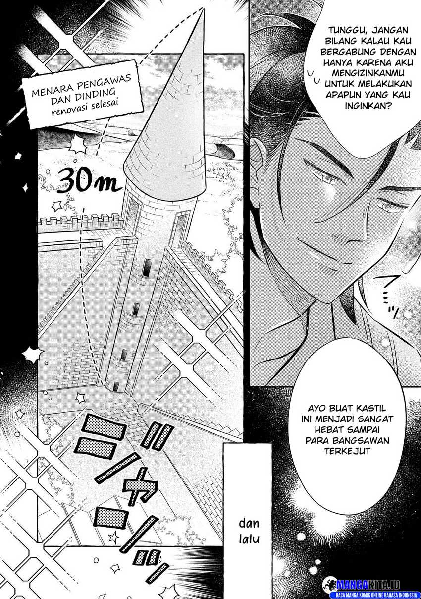 Isekai no Binbou Nouka ni Tensei Shitanode, Renga o Tsukutte Shiro o Tateru Koto ni Shimashita Chapter 15.2 - halaman 4