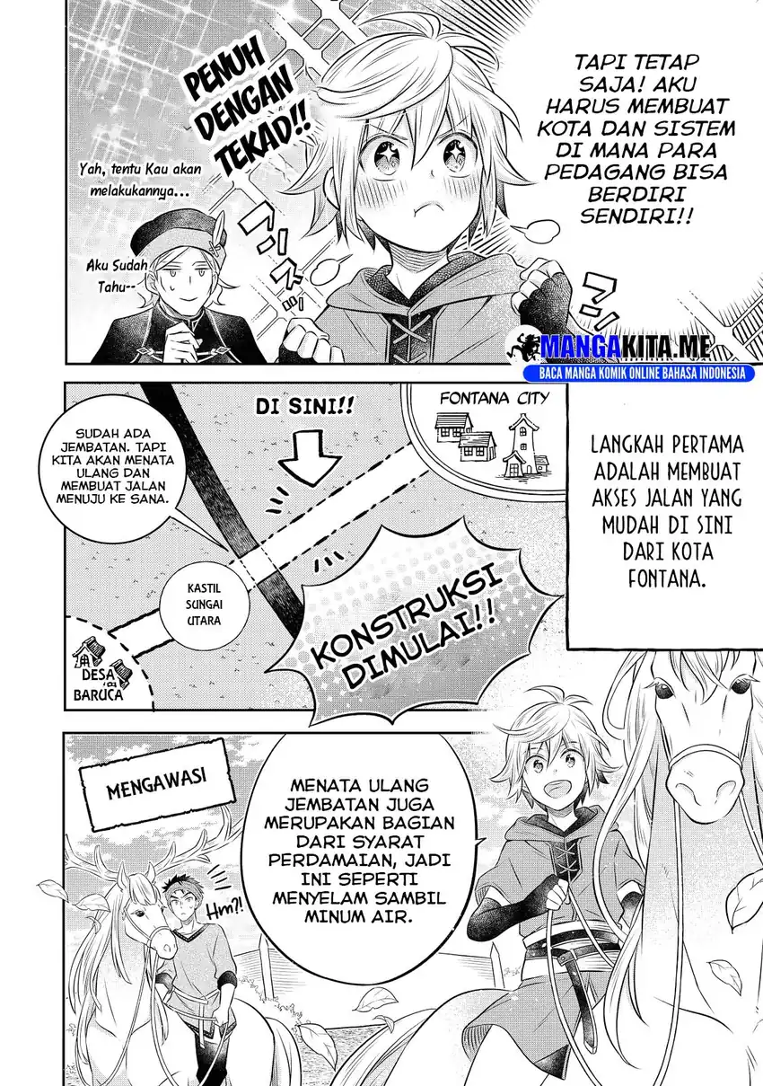 Isekai no Binbou Nouka ni Tensei Shitanode, Renga o Tsukutte Shiro o Tateru Koto ni Shimashita Chapter 17.1 - halaman 5