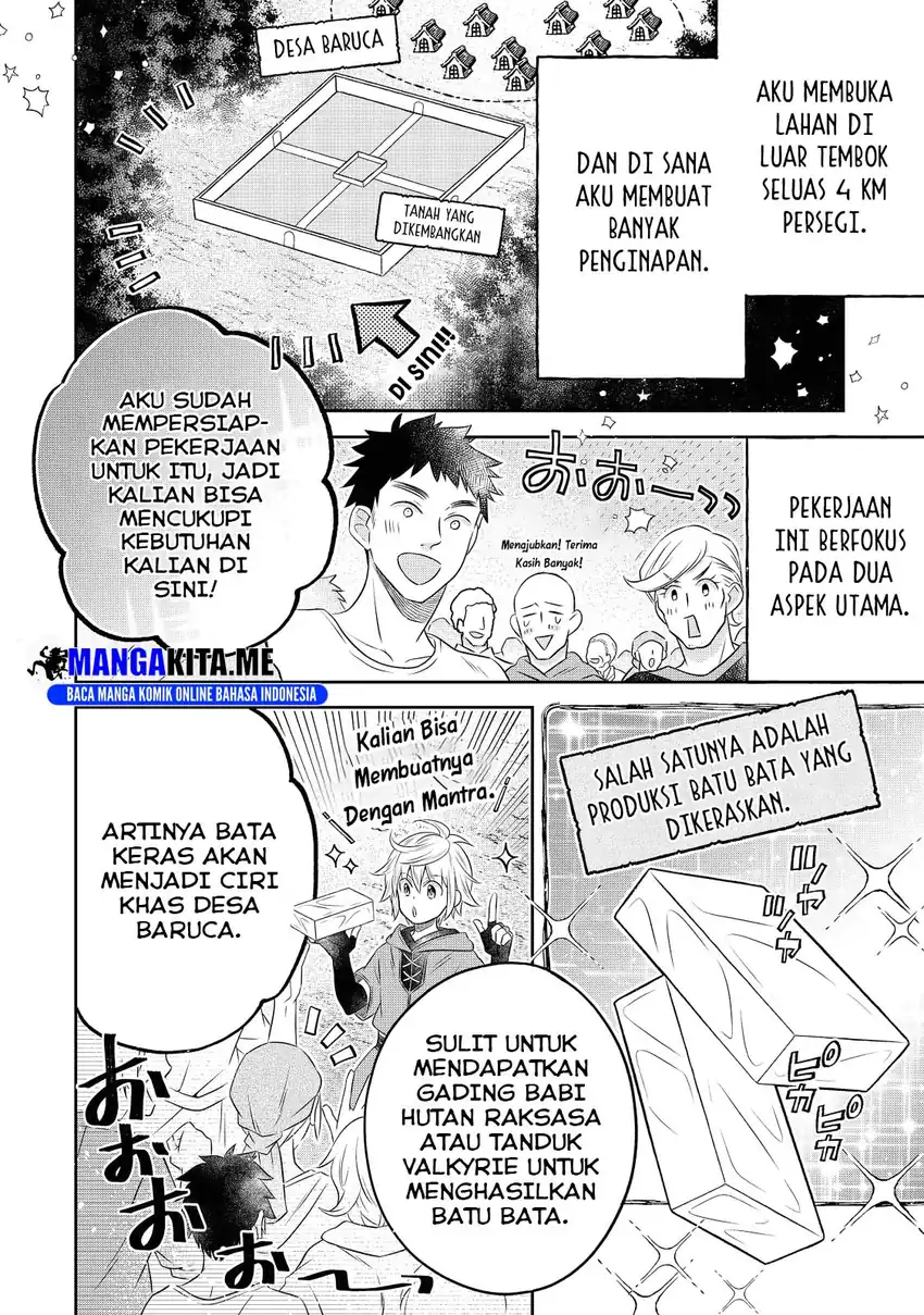 Isekai no Binbou Nouka ni Tensei Shitanode, Renga o Tsukutte Shiro o Tateru Koto ni Shimashita Chapter 17.2 - halaman 5