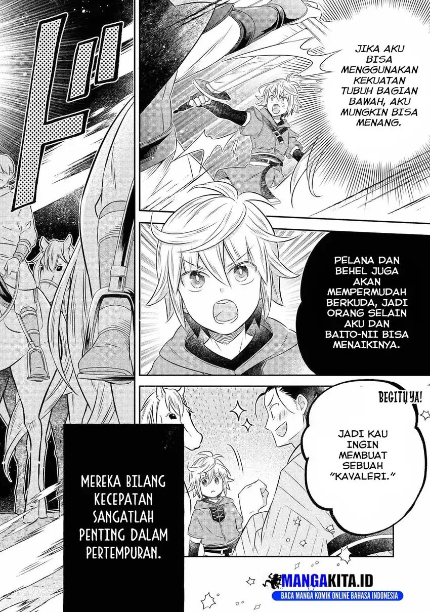 Isekai no Binbou Nouka ni Tensei Shitanode, Renga o Tsukutte Shiro o Tateru Koto ni Shimashita Chapter 17.3 - halaman 13