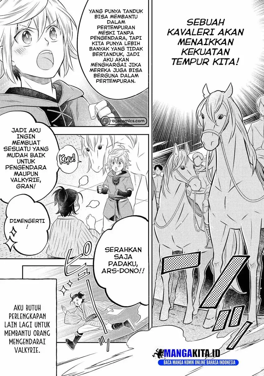 Isekai no Binbou Nouka ni Tensei Shitanode, Renga o Tsukutte Shiro o Tateru Koto ni Shimashita Chapter 17.3 - halaman 14