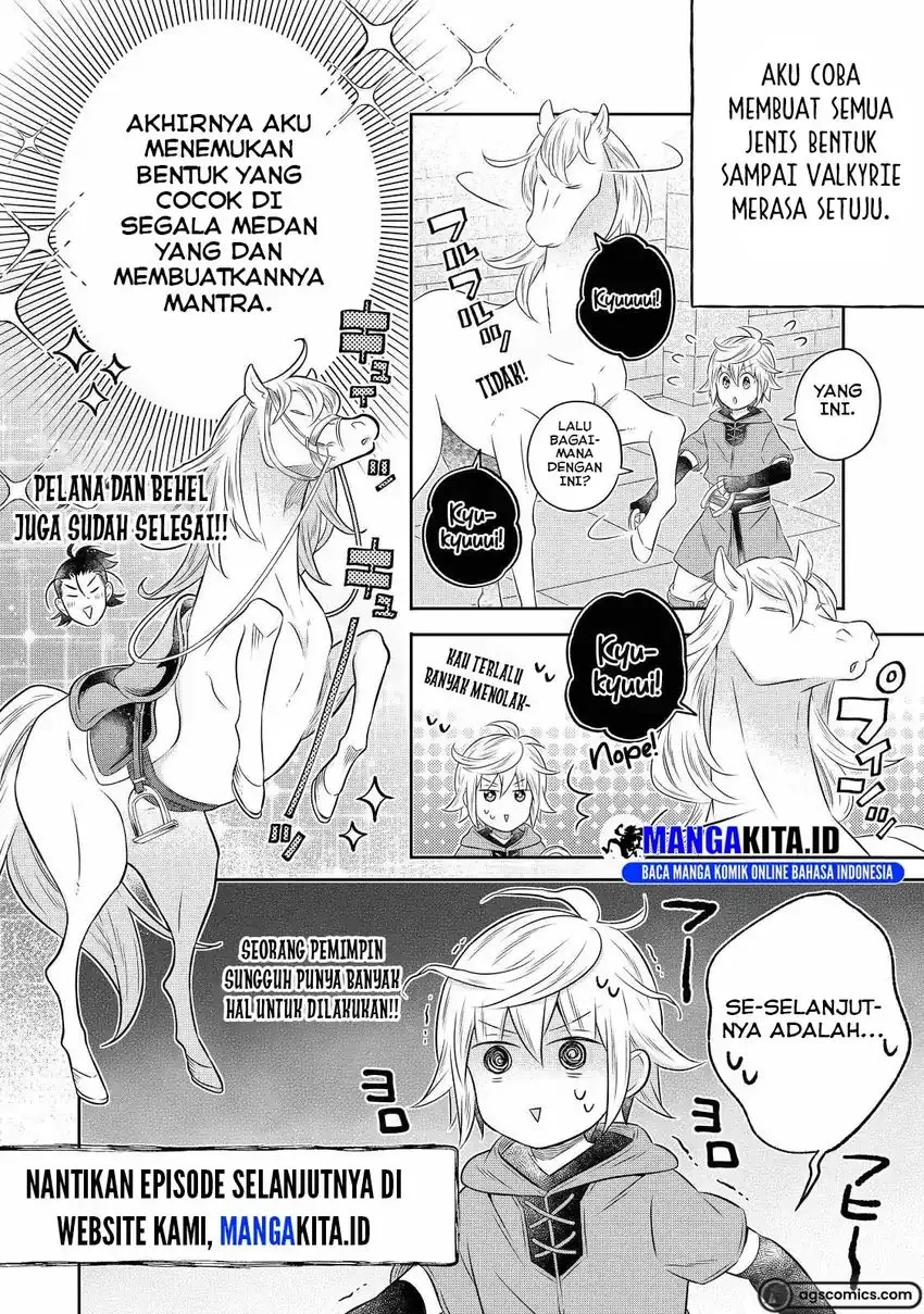 Isekai no Binbou Nouka ni Tensei Shitanode, Renga o Tsukutte Shiro o Tateru Koto ni Shimashita Chapter 17.3 - halaman 17
