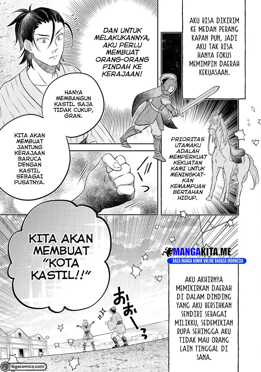 Isekai no Binbou Nouka ni Tensei Shitanode, Renga o Tsukutte Shiro o Tateru Koto ni Shimashita Chapter 18.1 - halaman 10