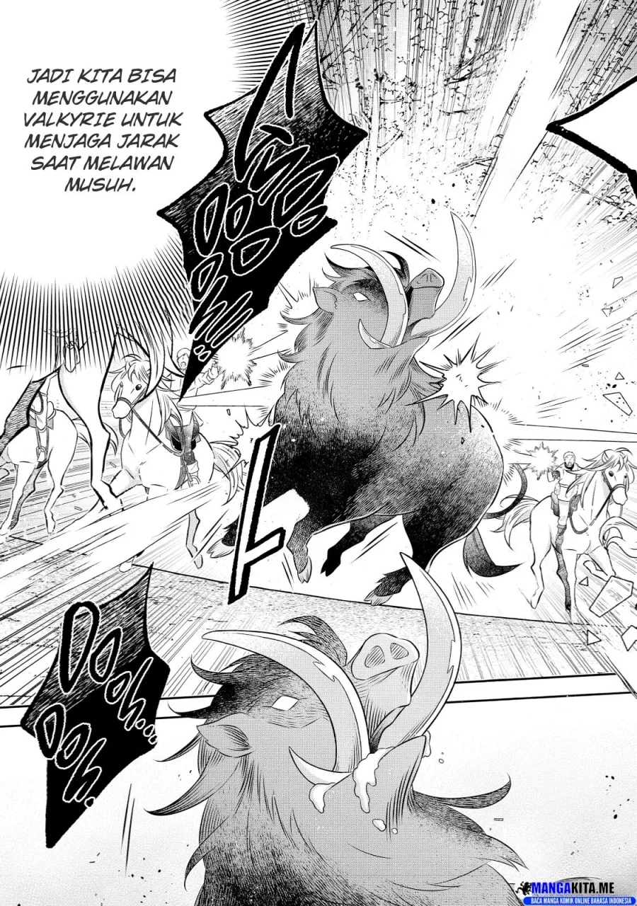 Isekai no Binbou Nouka ni Tensei Shitanode, Renga o Tsukutte Shiro o Tateru Koto ni Shimashita Chapter 19.1 - halaman 13
