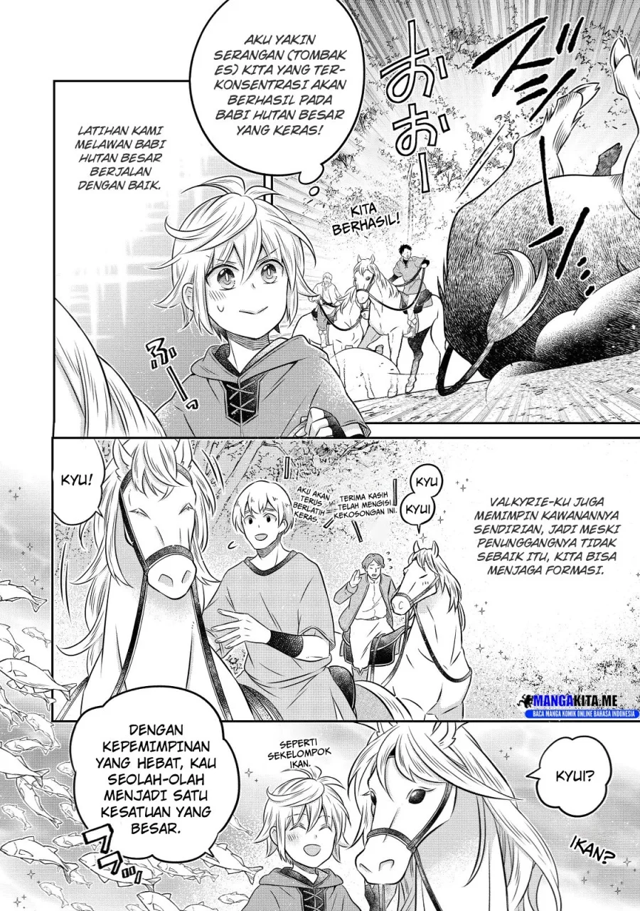Isekai no Binbou Nouka ni Tensei Shitanode, Renga o Tsukutte Shiro o Tateru Koto ni Shimashita Chapter 19.1 - halaman 14