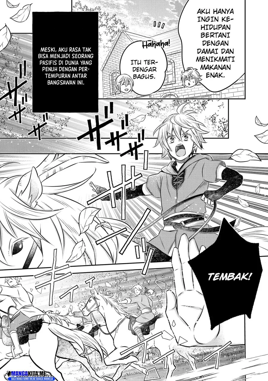 Isekai no Binbou Nouka ni Tensei Shitanode, Renga o Tsukutte Shiro o Tateru Koto ni Shimashita Chapter 19.1 - halaman 9