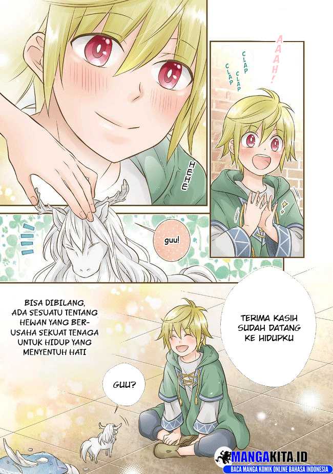Isekai no Binbou Nouka ni Tensei Shitanode, Renga o Tsukutte Shiro o Tateru Koto ni Shimashita Chapter 4.1 - halaman 5