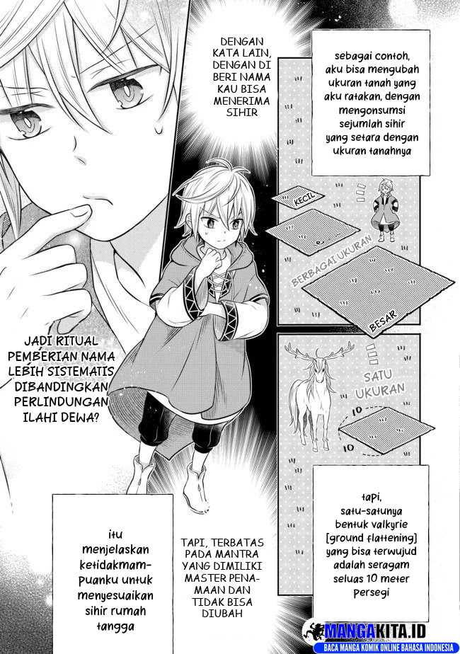 Isekai no Binbou Nouka ni Tensei Shitanode, Renga o Tsukutte Shiro o Tateru Koto ni Shimashita Chapter 4.2 - halaman 9