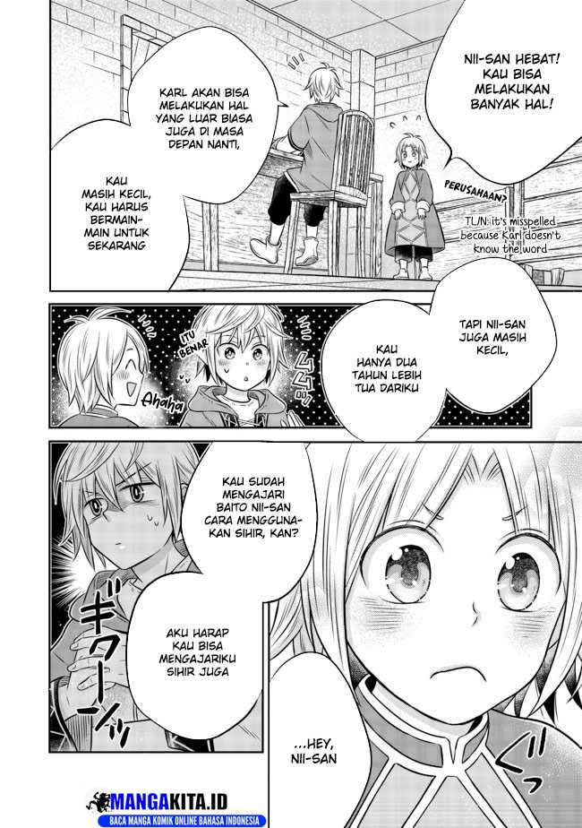 Isekai no Binbou Nouka ni Tensei Shitanode, Renga o Tsukutte Shiro o Tateru Koto ni Shimashita Chapter 8.2 - halaman 17