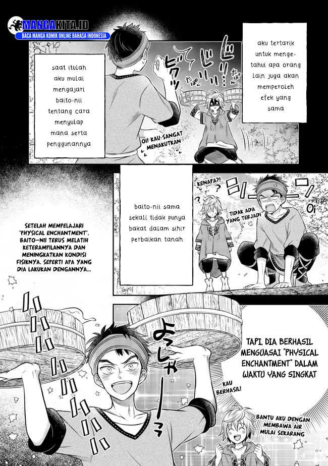 Isekai no Binbou Nouka ni Tensei Shitanode, Renga o Tsukutte Shiro o Tateru Koto ni Shimashita Chapter 8.2 - halaman 19