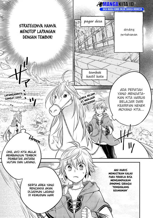 Isekai no Binbou Nouka ni Tensei Shitanode, Renga o Tsukutte Shiro o Tateru Koto ni Shimashita Chapter 8.2 - halaman 4