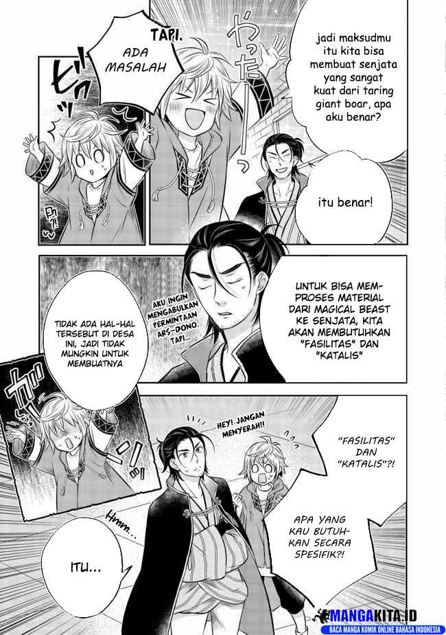 Isekai no Binbou Nouka ni Tensei Shitanode, Renga o Tsukutte Shiro o Tateru Koto ni Shimashita Chapter 9.1 - halaman 10