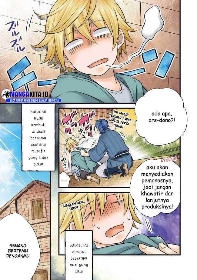 Isekai no Binbou Nouka ni Tensei Shitanode, Renga o Tsukutte Shiro o Tateru Koto ni Shimashita Chapter 9.1 - halaman 3