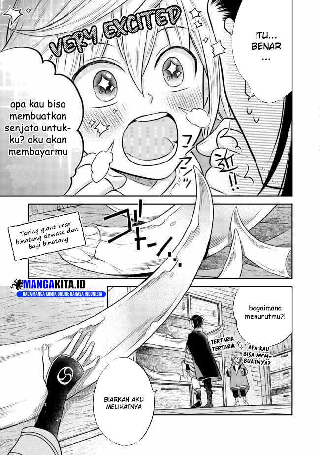Isekai no Binbou Nouka ni Tensei Shitanode, Renga o Tsukutte Shiro o Tateru Koto ni Shimashita Chapter 9.1 - halaman 8