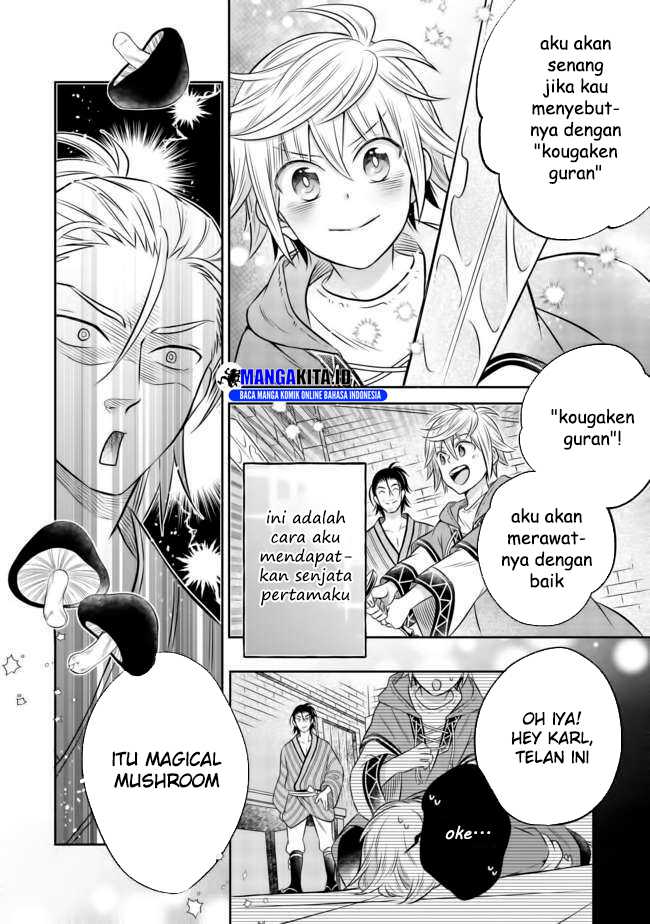 Isekai no Binbou Nouka ni Tensei Shitanode, Renga o Tsukutte Shiro o Tateru Koto ni Shimashita Chapter 9.2 - halaman 13