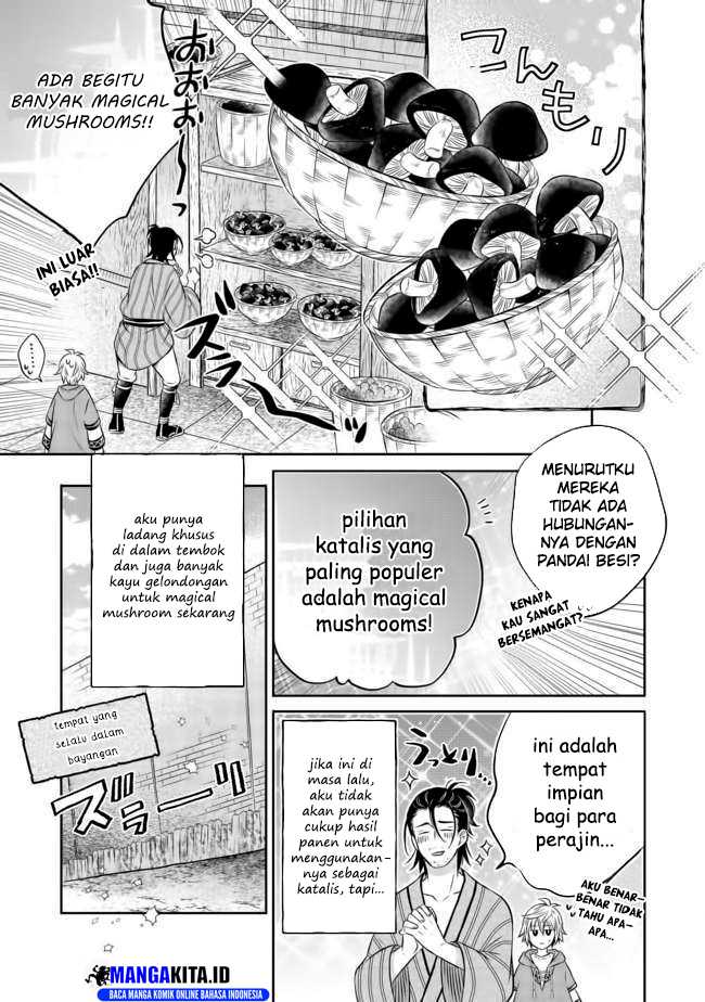 Isekai no Binbou Nouka ni Tensei Shitanode, Renga o Tsukutte Shiro o Tateru Koto ni Shimashita Chapter 9.2 - halaman 14