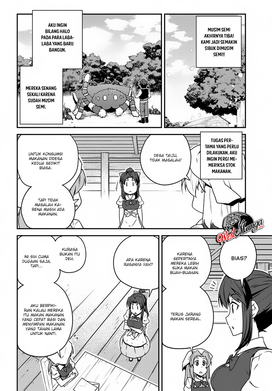 Isekai Nonbiri Nouka Chapter 112 - halaman 4