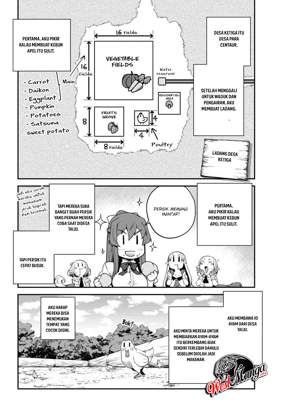 Isekai Nonbiri Nouka Chapter 114 - halaman 4
